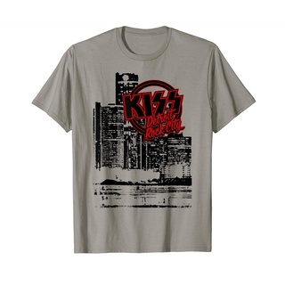 [S-5XL] เสื้อยืดผ้าฝ้าย พิมพ์ลาย KISS - Detroit Rock City Landsc BChlme64EMgehj38