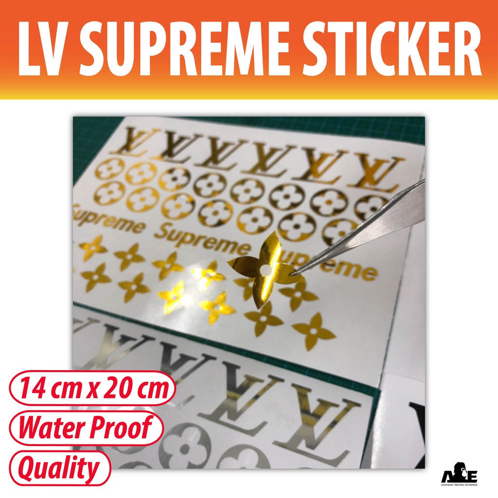 Lv Supreme สติ๊กเกอร์คุณภาพสูง