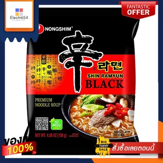 นงชิม ชินราเมียนแบล็ค 130 ก.NONGSHIM SHINRAMYUN BLACK 130G