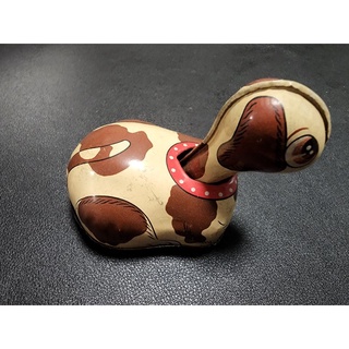 tin toy หมา เล่นแบบเข็น friction T.T TAKATOKU made in japan