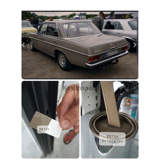 Mercedes Beigegrau MB726 Glasurit Touch up paint