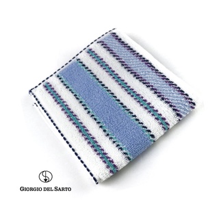 GIORGIO DEL SARTO Handkerchief ผ้าเช็ดหน้าขนหนู 100% Cotton Towel