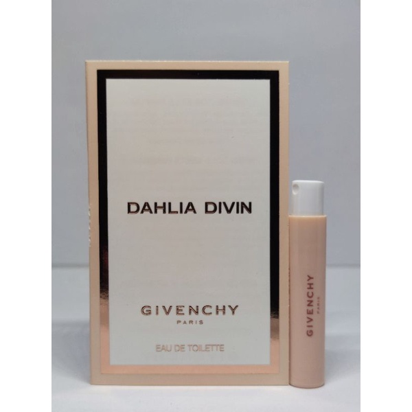 Vial GIVENCHY Dahlia Divin EDT 1ml ไวออล ของแท้ ค่าส่งถูก