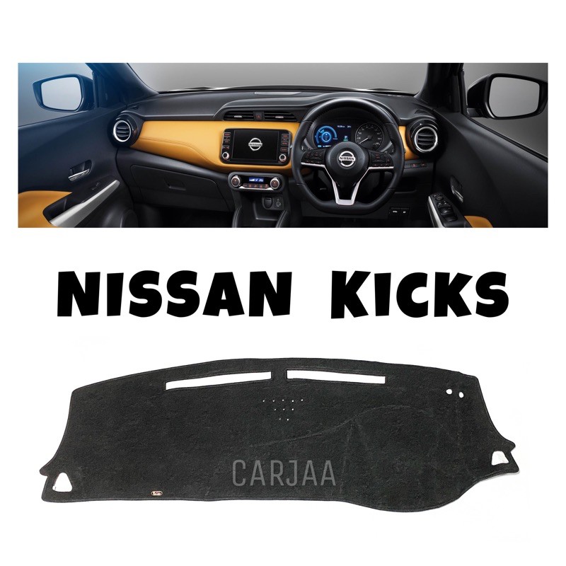 พรมปูคอนโซลหน้ารถ รุ่นนิสสัน คิกส์ Nissan Kicks