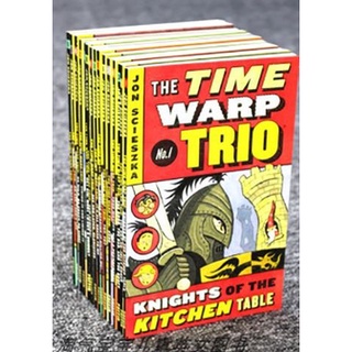 Time Warp Trio จำนวน 16 เล่ม ปกอ่อน หนังสือภาษาอังกฤษสำหรับเด็ก