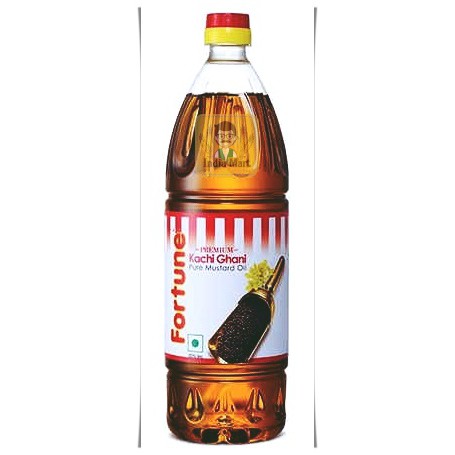 น้ำมันมัสตาร์ด (200มล , 1/2 ลิตร = 455 กรัม , 1 ลิตร = 910 กรัม) -- Pure Mustard oil (200 / 455 and 910 Litre)