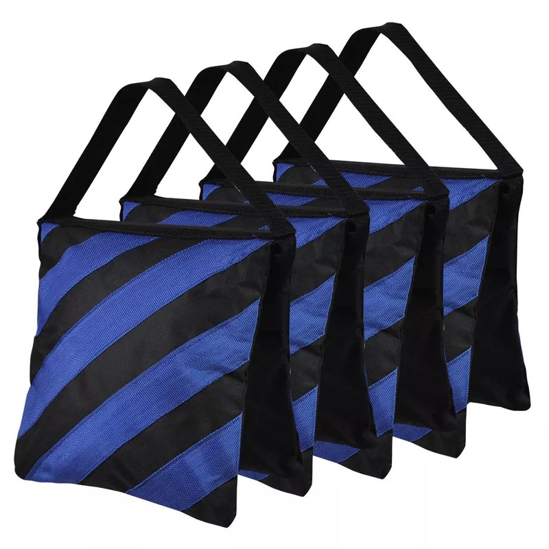 8kg Capacity Boom Arm Tripod Sand Bag Durable Heavy Duty Canvas Sandbag Orange, yellow, blue for photography