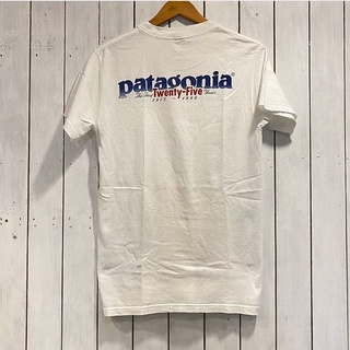 พร้อมส่ง เสื้อยืดคอกลม แขนสั้น ผ้าฝ้าย ลาย Patagonia Bata American retro