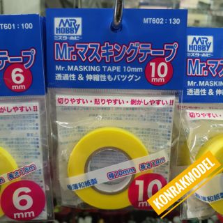 เทปกาวกั้นสีบังพ้น MT602 masking tape 10mm.