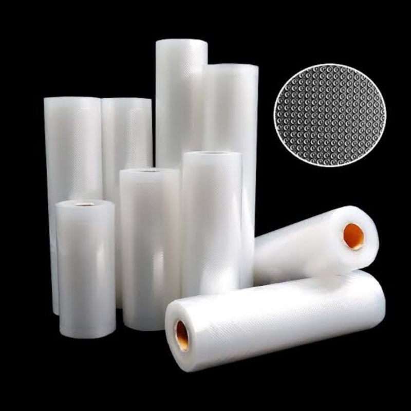 ถุงซีล ถุงแพ็คสุญญากาศ ลายนูนแบบม้วน ยาว 500 ซม.