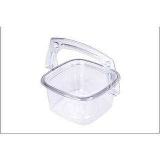 กล่องเค้กหูหิ้ว (PVC) +ฝา แพ็ค 25ชุด