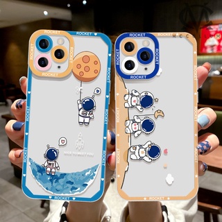 เคสโทรศัพท์มือถือ TPU ใส กันกระแทก ลายนักบินอวกาศ สําหรับ Xiaomi Redmi 10 10A 10C 9A 9 9T 9C NFC Mi 11T 11 Lite Pro Redmi Note 9 8 10 11S 10S 10 Pro Max 11 Pro 11T 10T POCO X3 NFC X4 Pro