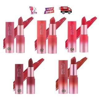 PBCOSMOSHOP Baby bright Gentle matte collagen lipstick 3.7g ลิปคอลลาเจน ลิปสติก เนื้อนุ่ม เกลี่ยง่าย สบายปาก