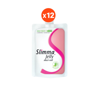 Slimma Jelly Mixed Fruit สลิมม่าเจลลี่ กลิ่นมิ๊กฟรุต ขนาด 150 กรัม. แพ็ค 12