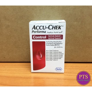 Accu-Chek Performa Control น้ำยาตรวจสอบค่ามาตราฐาน exp 06-2024