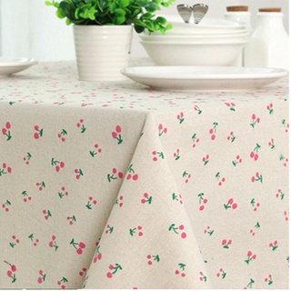 Tablecloth Nordic Cotton Daisy Flower Lace Dustproof Idyllic Country Style Home Decoration Linen