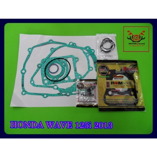 HONDA WAVE125i year 2013 ENGINE GASKET COMPLETE SET // ปะเก็นเครื่อง ชุดใหญ่ ครบเช็ท สินค้าคุณภาพดี