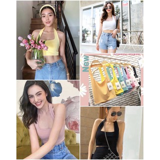 💥ปังปุริเย่มากกก. รุ่นนี้ งานดีสุดๆๆ ต้อนรับหน้าร้อน summer กันเลยจ้า  Rayon basic style  เสื้อคล้องคอ ผ้าเรย่อน ทรงสวย