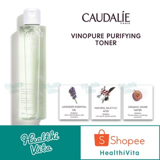 แพ็คเกจใหม่‼️ CAUDALIE Vinopure Clear Skin Purifying Toner 200 ml. ❌ล็อตใหม่