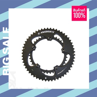 ใบจาน ใบจานจักรยาน ใบจานแบรนด์ SPECIALIZED CHAINRING SET SW TEAM BLACK ANO