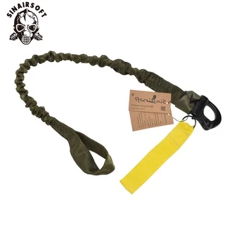 Sinairsoft Outdoor Mountaineering Camping ร่มเชือกสลิงยุทธวิธีมัลติฟังก์ชั่นความปลอดภัย Lanyard Rescue Sling