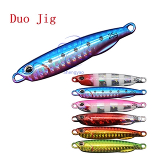 SYFishing 1Pcs ใหม่โลหะเรืองแสง Japan Duo Jig เหยื่อตกปลา 10G / 20G / 30G / 40G Swimbait Sinking Wobbler Bass Lure