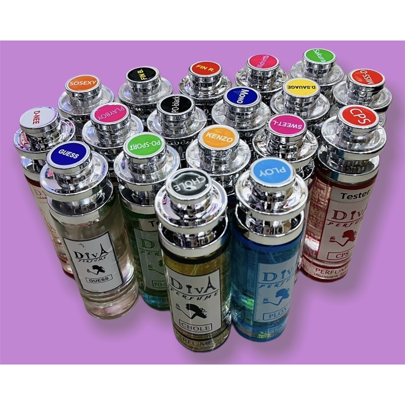 น้ำหอม DIVA หอมนาน 12 ชม. พร้อมส่ง 18กลิ่น