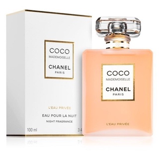 CHANEL COCO MADEMOISELLE LEAU PRIVEE EAU POUR LA NUIT NIGHT FRAGRANCE 100ml .