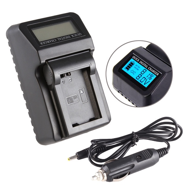 แท่นชาร์จแบตกล้อง Digital LCD Camera Battery Charger LP-E10 For Canon EOS Rebel T3, T5, T6, EOS 1100