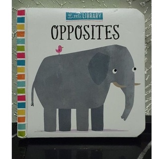 Opposites. Little Library. Small Boardbook-B6