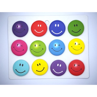 เข็มกลัด 3.2cm/4.4cm Smile Face หน้ายิ้ม    สี  Badge