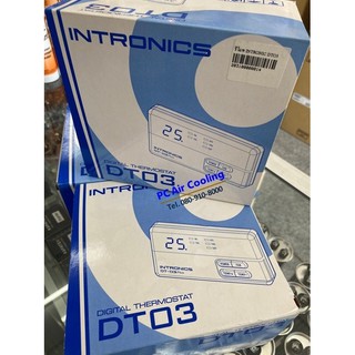 รูมแอร์ รีโมทคอนโทรล INTRONICS รุ่น DT-03 เทอร์โมรูมแบบมีสาย รูมเทอร์โมสตรัทแอร์ดิจิตอล