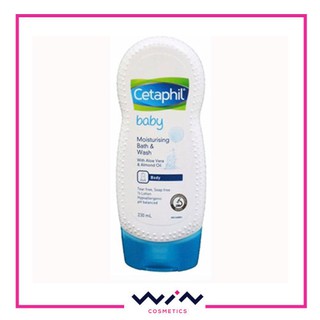 Cetaphil Baby Moisturising Bath &amp;shampoo Wash (230 ml)