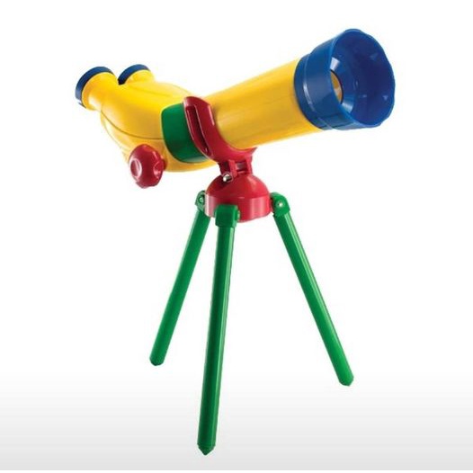 : Edu toys :My First 15x Dual Eyes Telescope กล้องโทรทรรศน์ ของเล่นเสริมพัฒนาการ