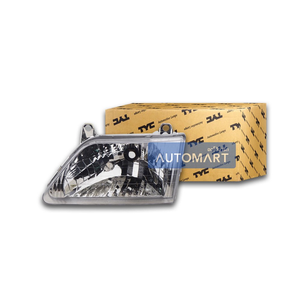 ไฟหน้า Toyota Soluna 1999 ข้างซ้าย แบบไม่มีหลอด (1ชิ้น) — TYC | โคมไฟหน้า