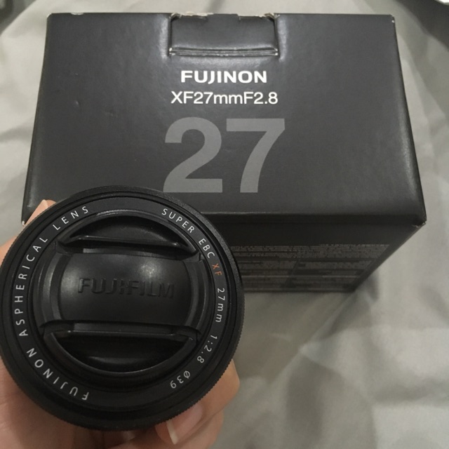 เลนส์กล้อง fujifilm fujinon xf 27mm F2.8