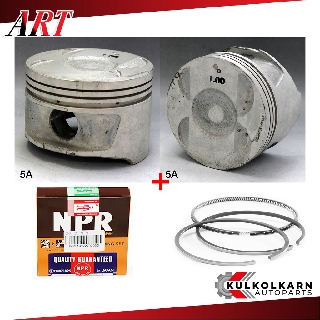 "ART ลูกสูบ/แหวน NPR สำหรับ TOYOTA SOLUNA AL50, COROLLA AE110 รุ่นเครื่อง 5A-FE