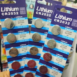 ถ่าน Lithium CR2032 แผง 5 ก้อน