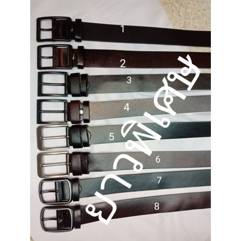 LK094  เข็มขัดผู้ชายเอวใหญ่ ขนาด1.5"ยาว50"-52" เอวเจาะเริ่มที่45"-48"