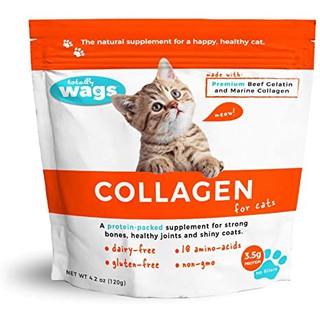 Collagen CAT คอลลาเจนแมว บำรุงขนสวย เงางาม กระดูก ข้อต่อแข็งแรง ลดคราบน้ำตา (จากอเมริกา)