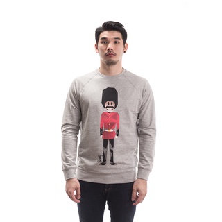 Skelly เสื้อสเวตเตอร์ RGuard MMIX Pullover 01 MLHeather เสื้อสเวตเตอร์เท่ๆ เสื้อสเวตเตอร์ลำลอง สีเทา