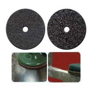 SA-ABRASIVES (เอสเอ อะเบรซีฟส์) 847411จานขัดสก๊อตไบร์ท(มีรู)4X5/8 น้ำตาล