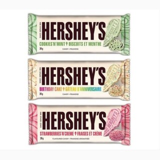 HersheyS ช็อกโกแลต ice cream bar รสมินต์,เบิร์ดเดย์,สตอร์เบอรี่