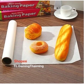 กระดาษไขรองอบ มีดตัดในตัว BAKING PAPER