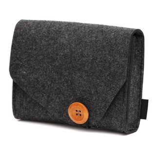 &lt;LI&gt;Solid Portable Travel Felt Power Bank USB Data Cable Earphone Organizer Bag