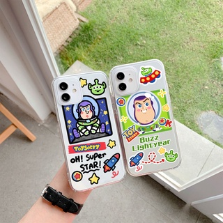 เคสโทรศัพท์มือถือ ลายการ์ตูนดิสนีย์ Buzz Lightyear Toy Story สําหรับ Iphone 11 Pro Max 12 Pro Max 13 Pro Max Mini Iphone 6 7 Iphone 8 Iphone 6 7plus Iphone Se 2020 Iphone X Xs Xr 5 4