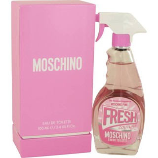 Moschino Fresh Pink Couture EDT 100ml ของแท้นำเข้า ไซส์จริง