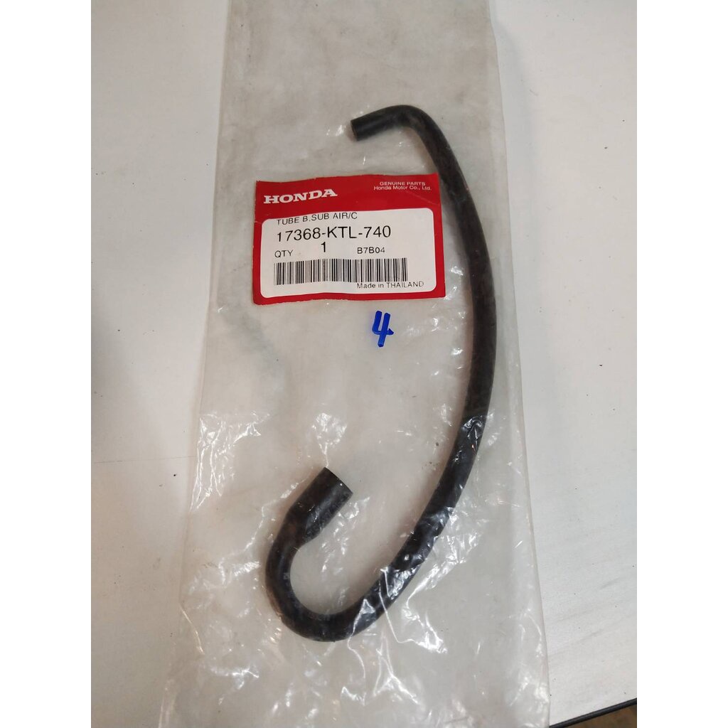 17368-KTL-740 ท่อระบายอากาศ B WAVE100 2005 , WAVE100S อะไหล่แท้ HONDA