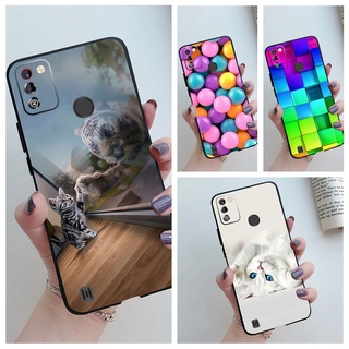 เคสโทรศัพท์มือถือ ซิลิโคนนิ่ม TPU ผิวด้าน คุณภาพสูง สําหรับ Tecno POP5 Lte POP 5 Tecno POP4 POP4pro