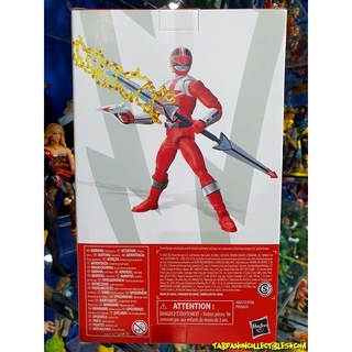 time force red ranger lightning collection